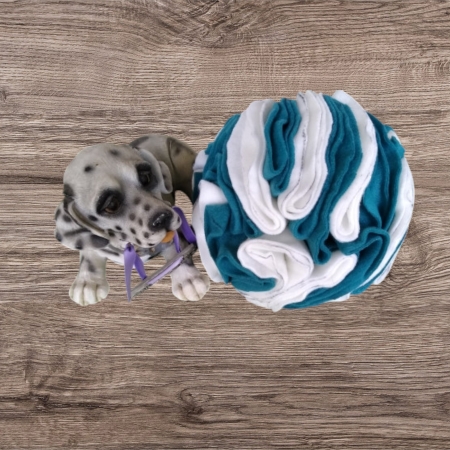 Hundekissen Knochen +Schnüffelball ( Durchmesser 20cm)